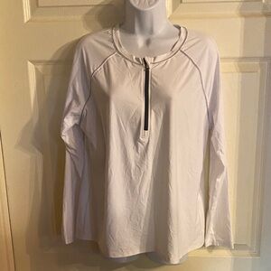 L.L. Bean Women's Cream Long Sleeve Top